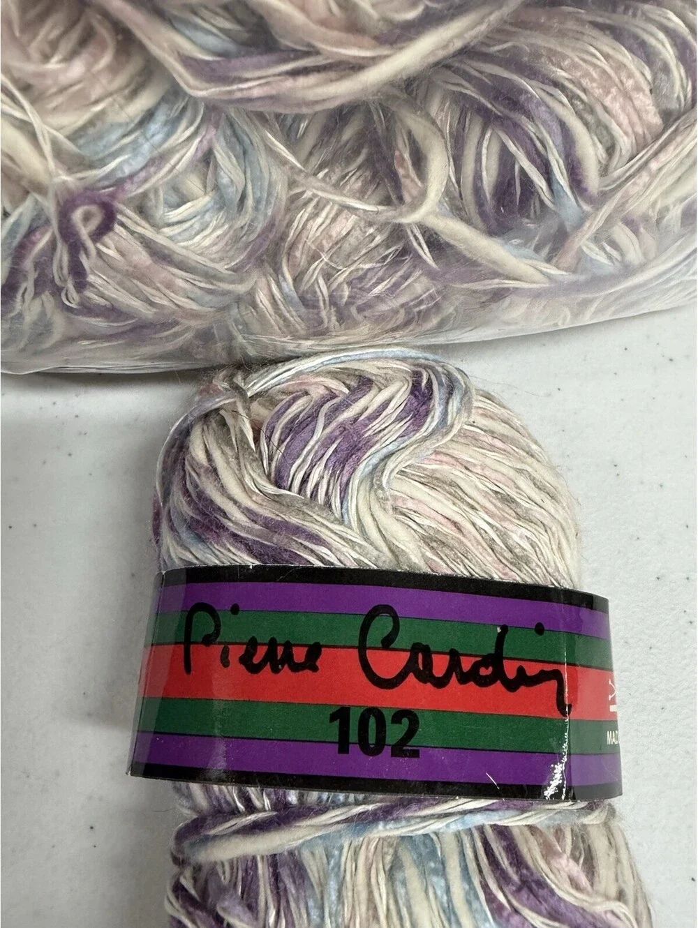 Piene Cardiz ‘102’ Acrylic/Cotton Yarn Multi Color 9 Skein Lot